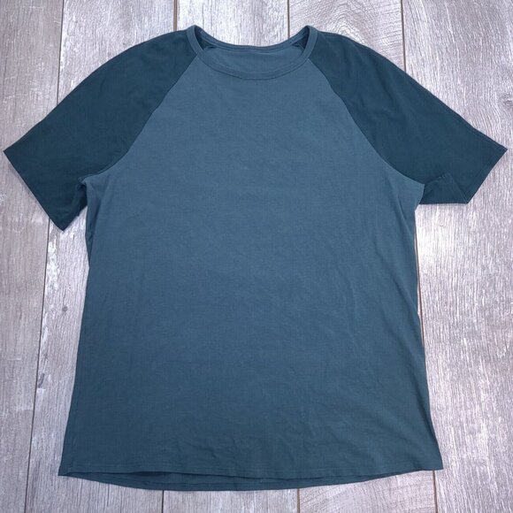 lululemon athletica Other - Lululemon Mens 5 Year Basic Crewneck Shirt Size XL Blue Short Sleeve Tee Top